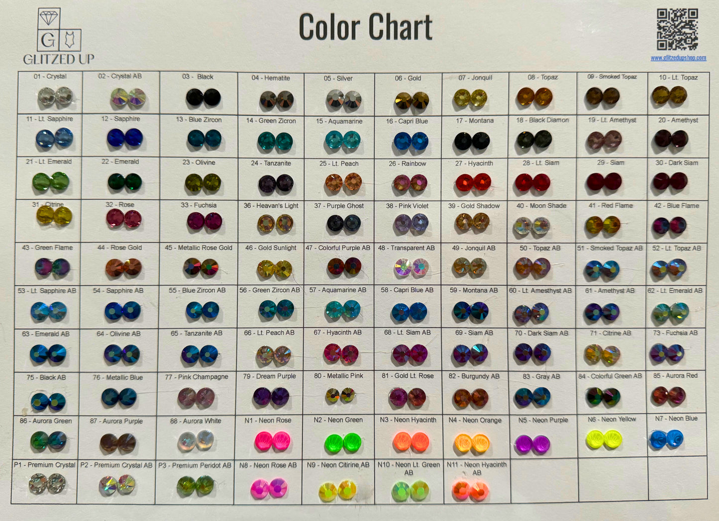 Color Chart