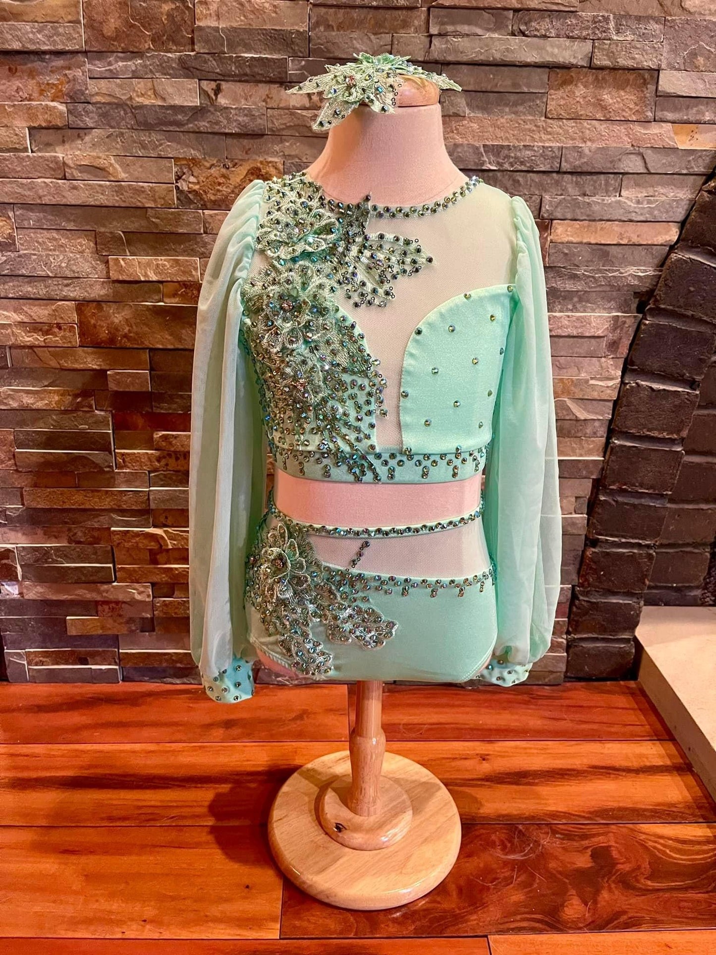 RENTAL: Mint Green Semi-Custom Costume (CS)