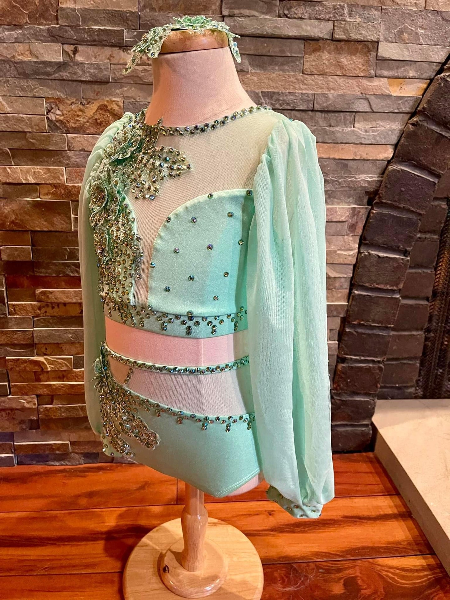 RENTAL: Mint Green Semi-Custom Costume (CS)